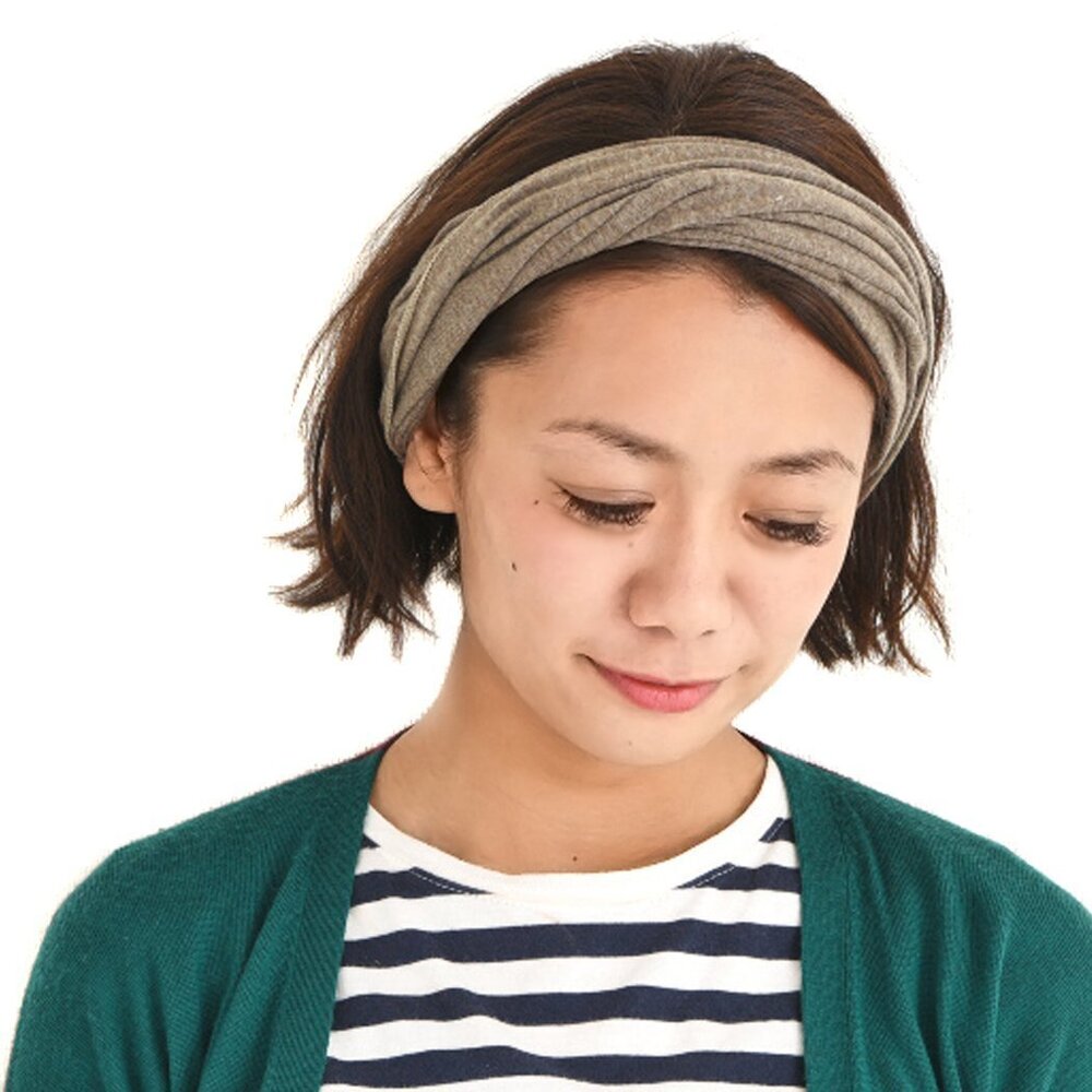 9232 Organic Cotton Headband Pre-Tied Bandana - Hairband Chemo Head Bands